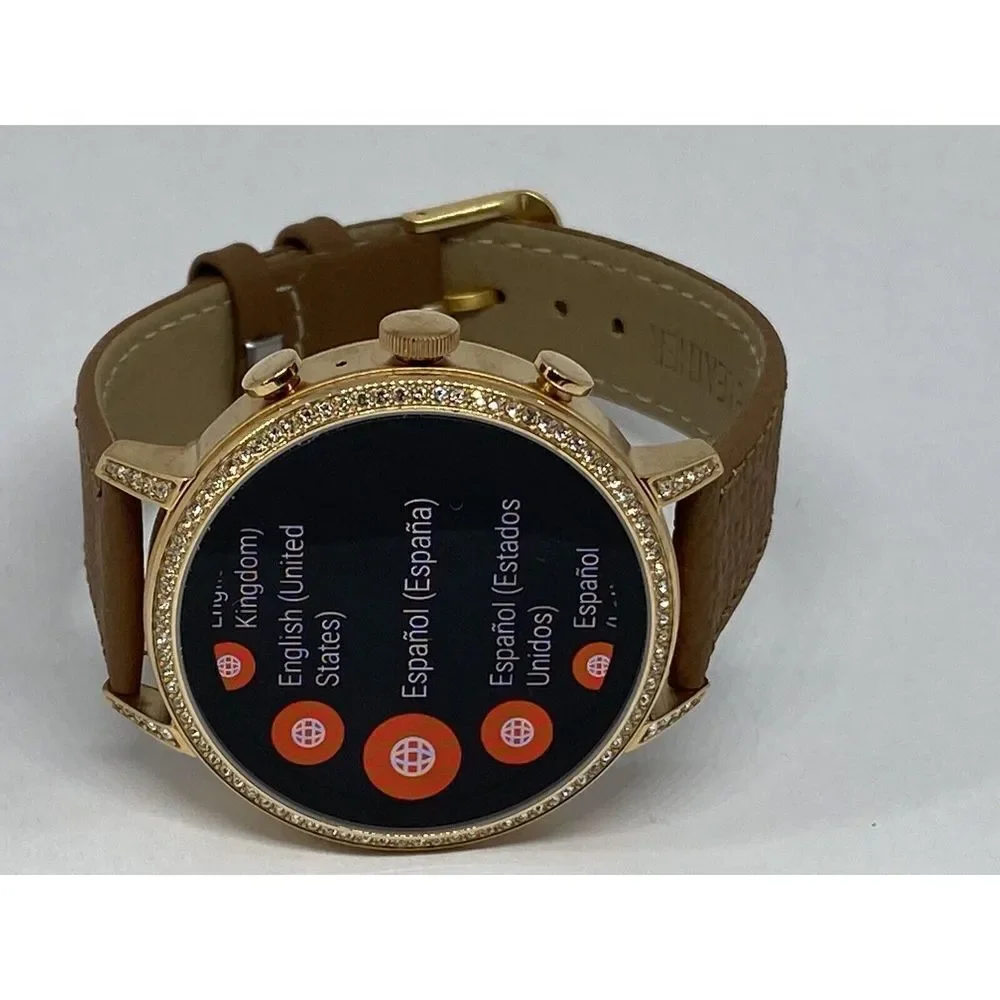 Fossil Gen 4 Authentic Digital Dial Smart Watch Custom Band FTW6011 CO255